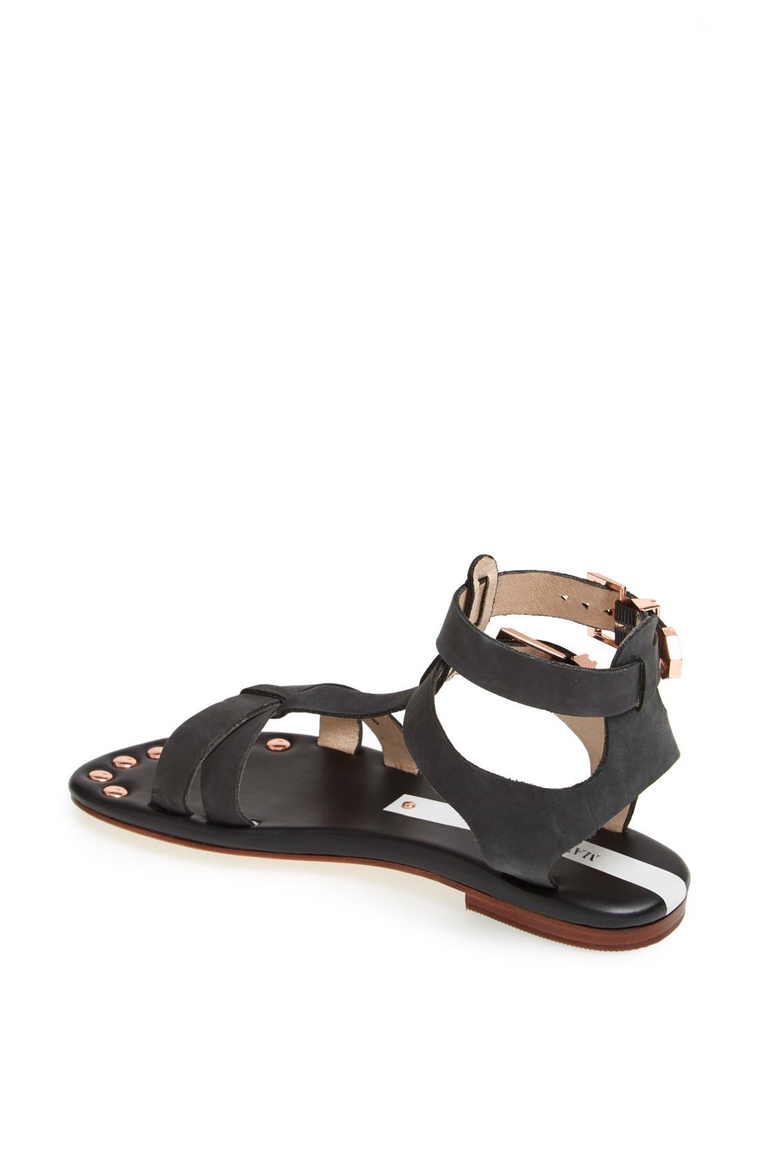 Matt Bernson 'KM' Gladiator Sandal, Alternate, color, 