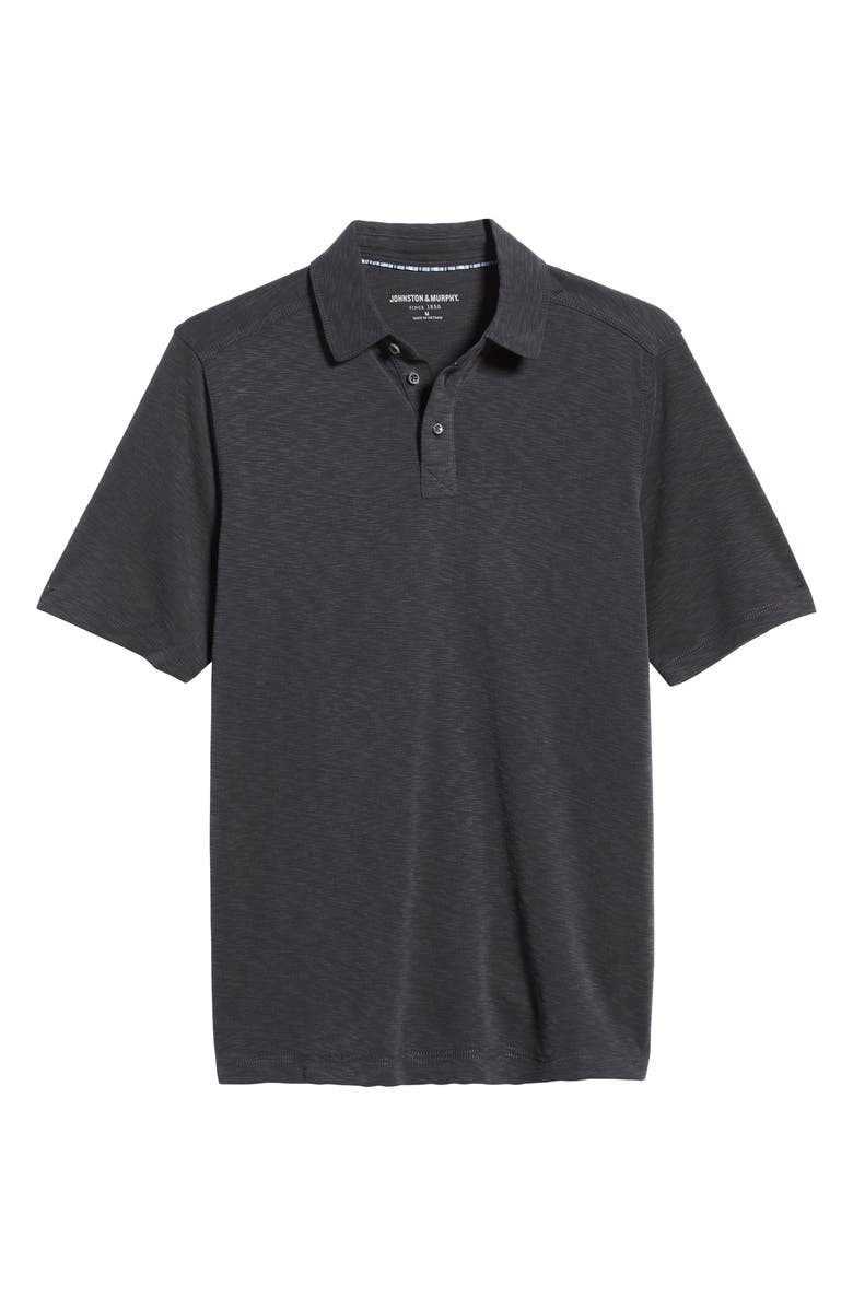 Johnston & Murphy Slub Modal Blend Polo, Alternate, color, 