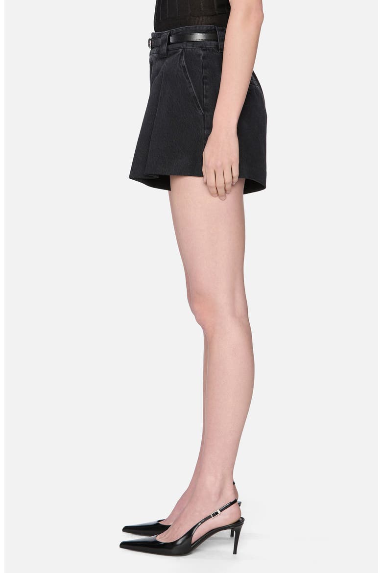 The Structural Denim Skort, Alternate, color, AXIOM