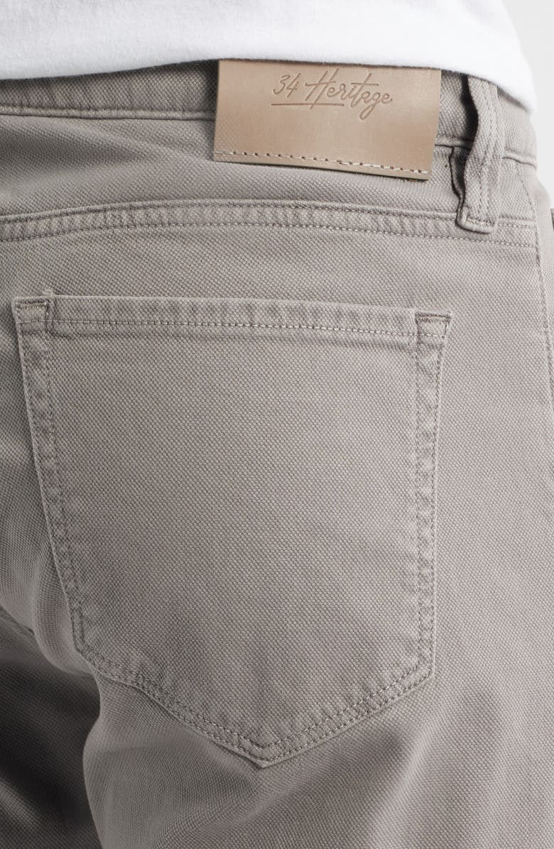 34 Heritage Courage Honeycomb Weave Straight Leg Pants, Alternate, color, Grey Honeycomb