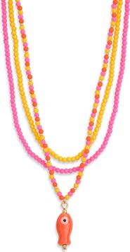 Leith 3-Pack Assorted Beaded Necklaces