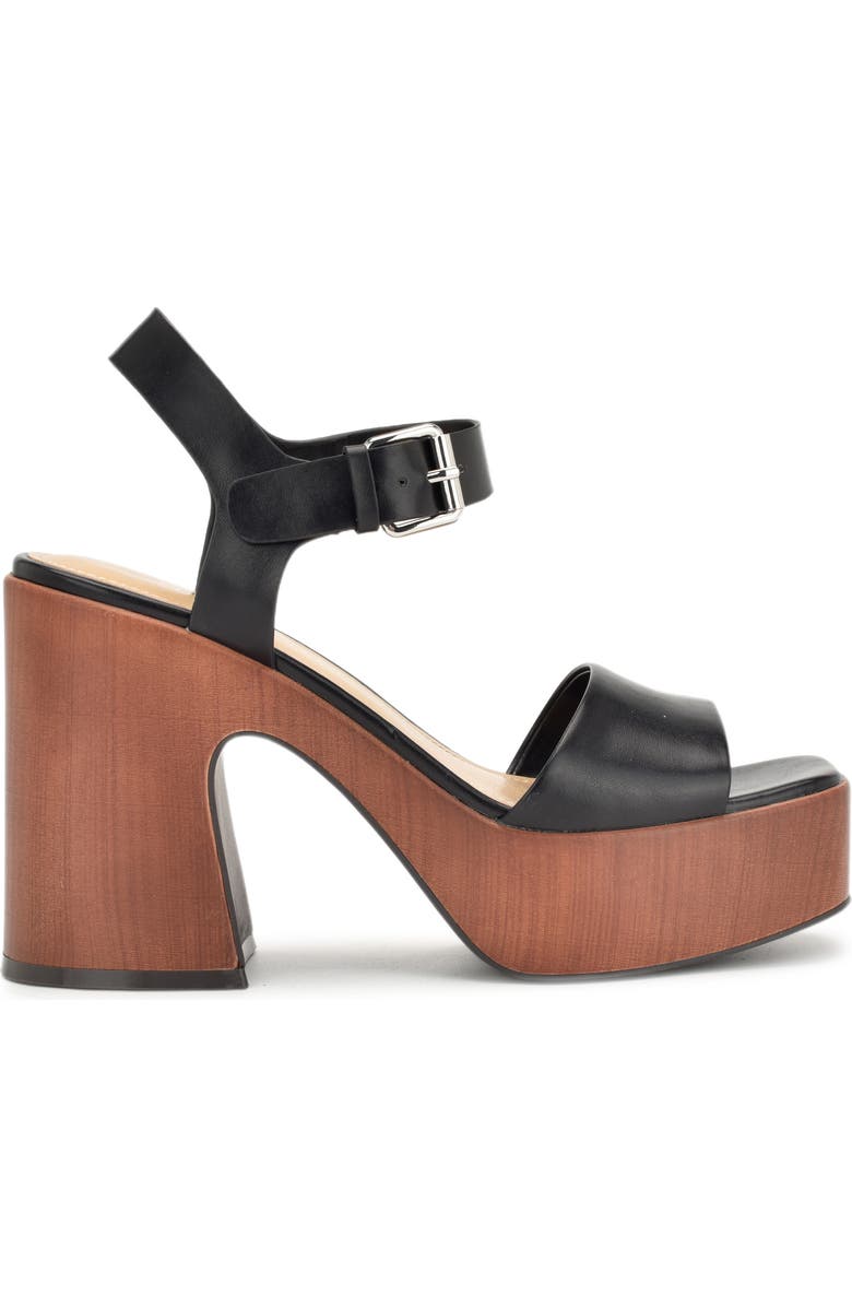 Nine West Open It Platform Heeled Sandal, Alternate, color,