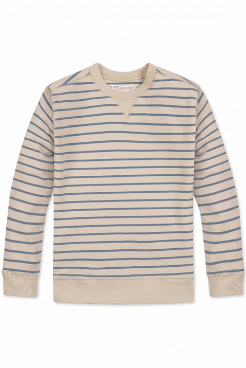 Kids' Organic French Terry Crewneck Sweatshirt