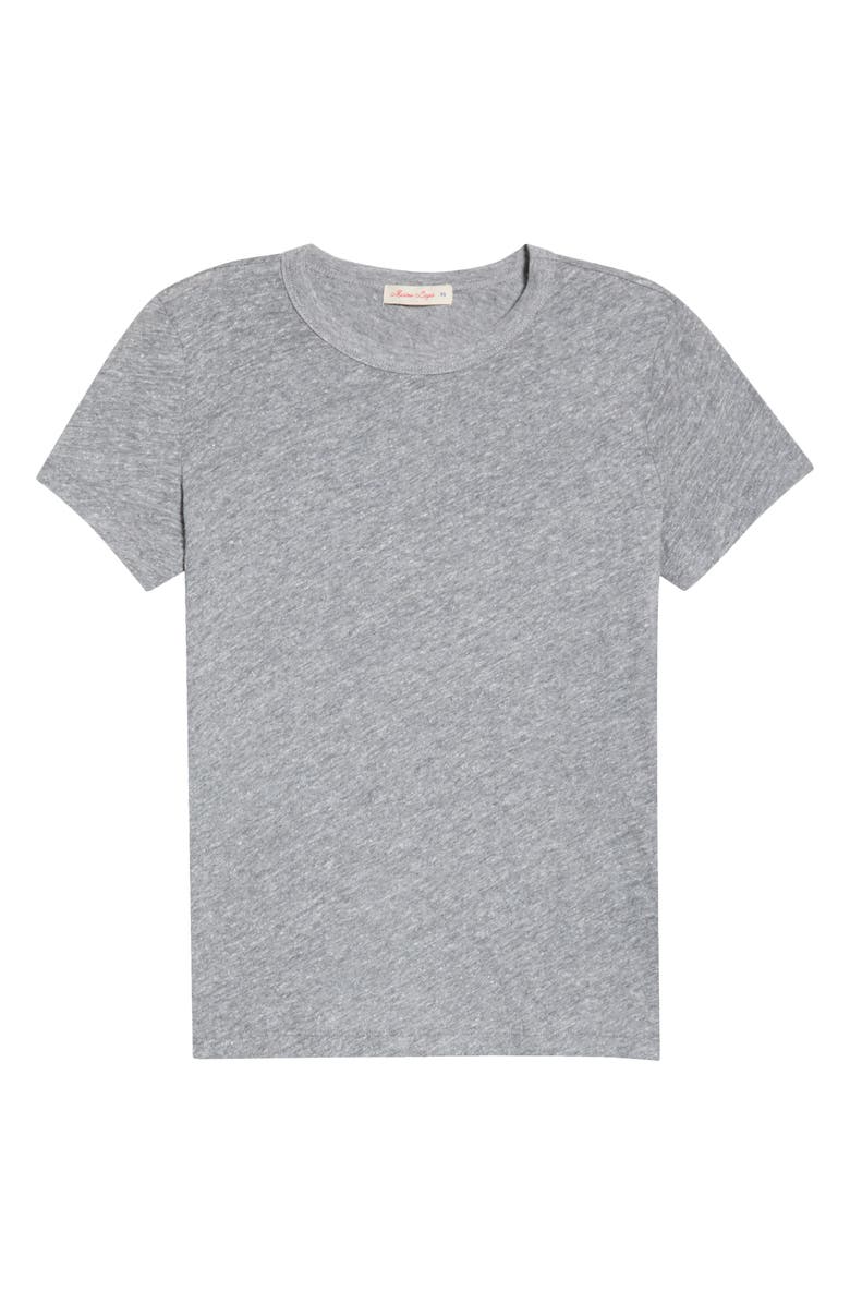 Marine Layer Tried and True Crewneck T-Shirt, Alternate, color, Heather Grey