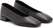 MANGO Square Toe Pump