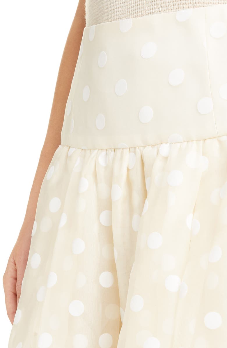 Runway Marc Jacobs Polka Dot A-Line Skirt, Alternate, color,