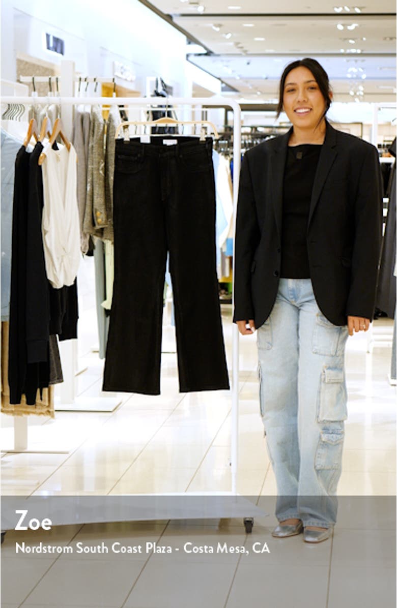 High Waist Crop Bootcut Jeans, sales video thumbnail