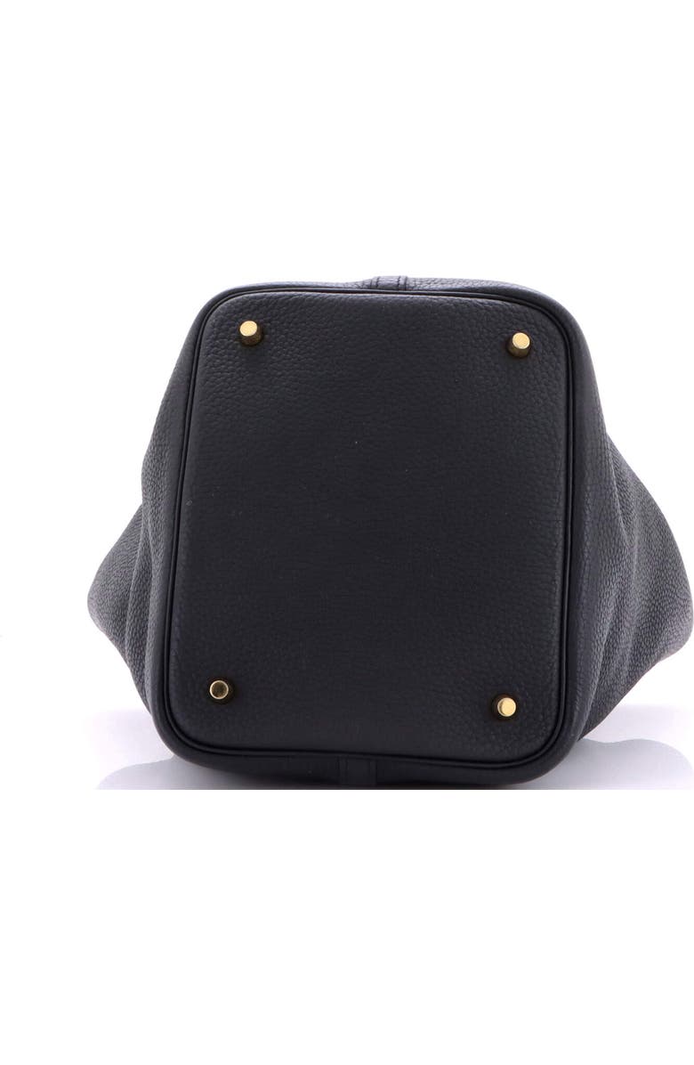 Pre-Owned Hermes Picotin Lock Bag Clemence MM, Alternate, color, Noir