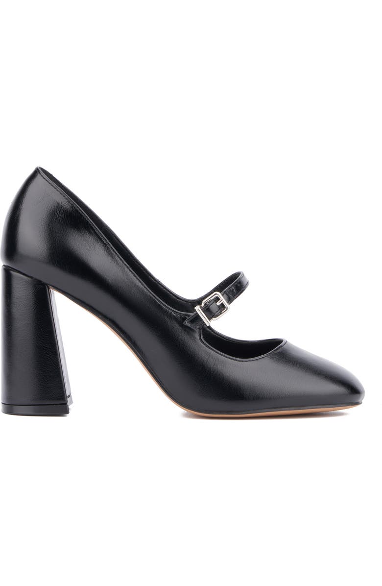 NEW YORK AND COMPANY Elaine Mary Jane Pump, Alternate, color, Black