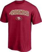FANATICS Men's Fanatics Scarlet San Francisco 49ers Big & Tall Arch Logo T-Shirt