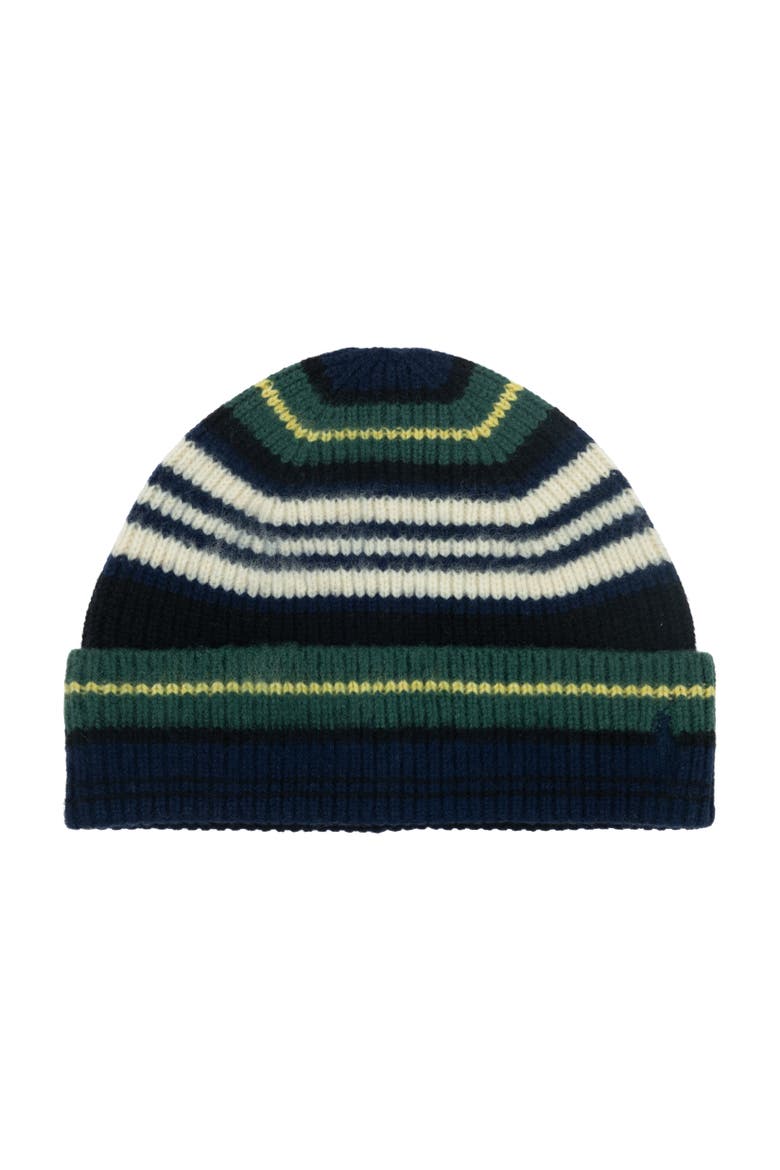 Tartan Stripe Beanie, Main, color, Dress Gordon