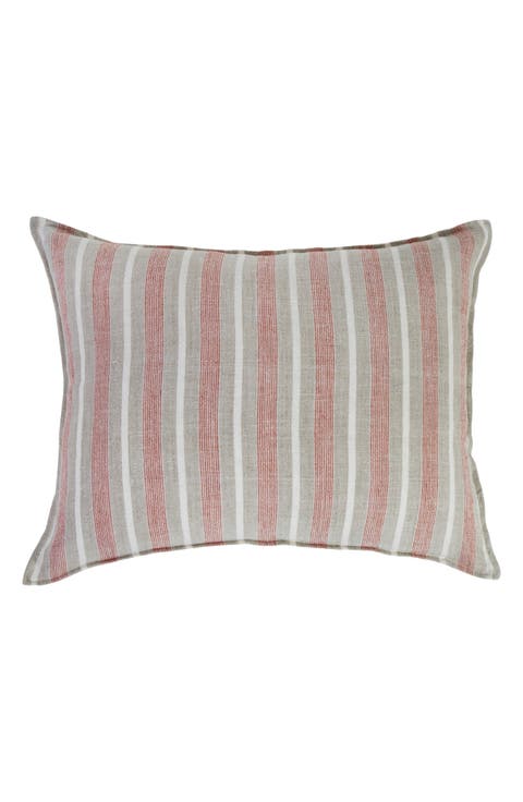 Montecito Stripe Linen Accent Pillow