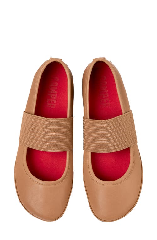 Shop Camper Right Nina Ballerina Flat In Brown