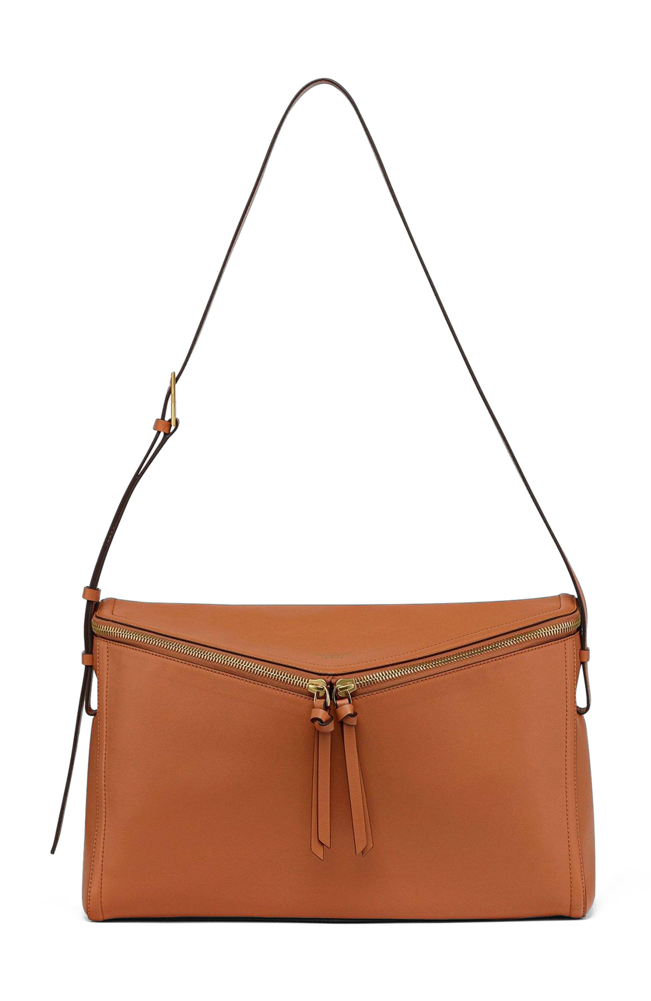 MCM Diamant 3D Shoulder Bag in Calf Leather, Alternate, color, 