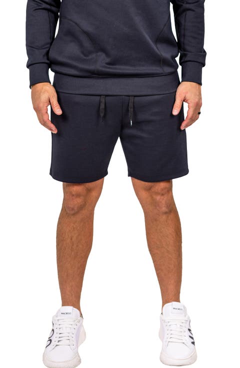 Elastic Waist Drawstring Shorts