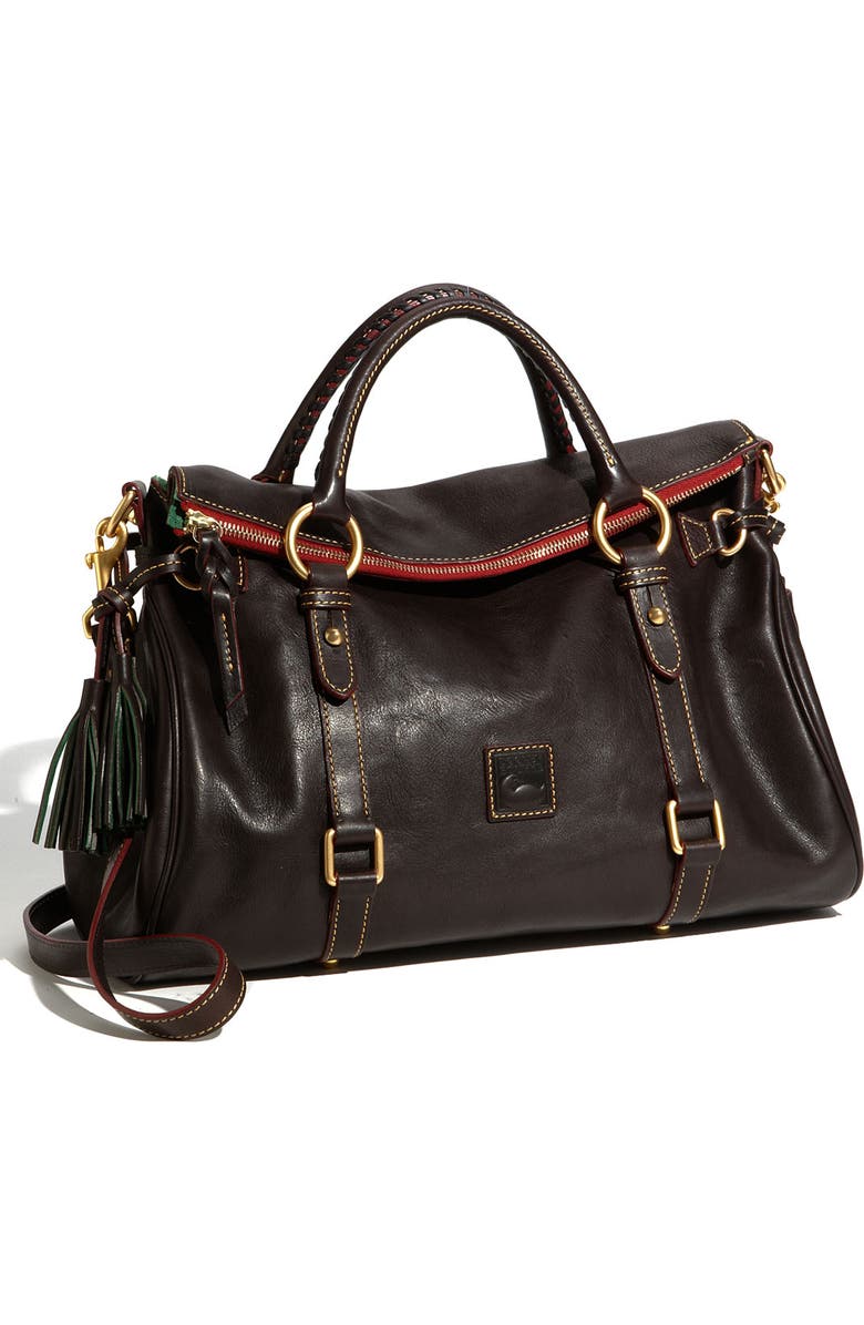 Dooney & Bourke 'Florentine Collection' Vachetta Leather Satchel, Main, color,