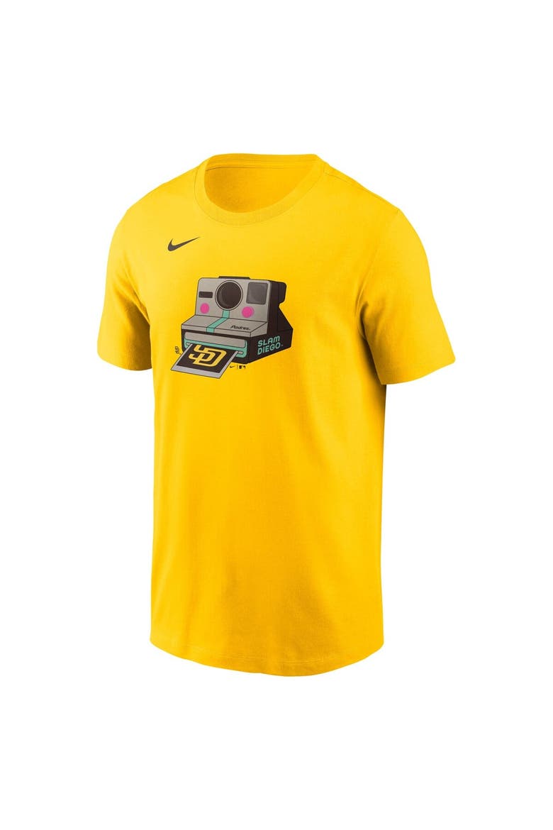 Men's Nike Gold San Diego Padres Local Hometown T-Shirt, Alternate, color, Gold