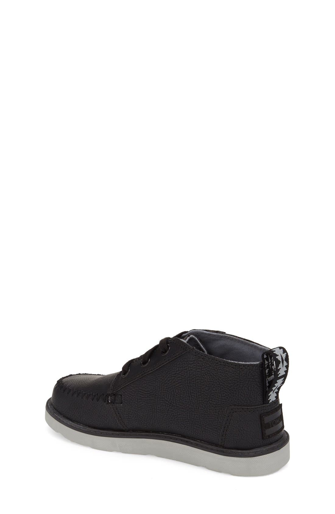 Chukka Boot, Alternate, color, BLACK FAUX LEATHER