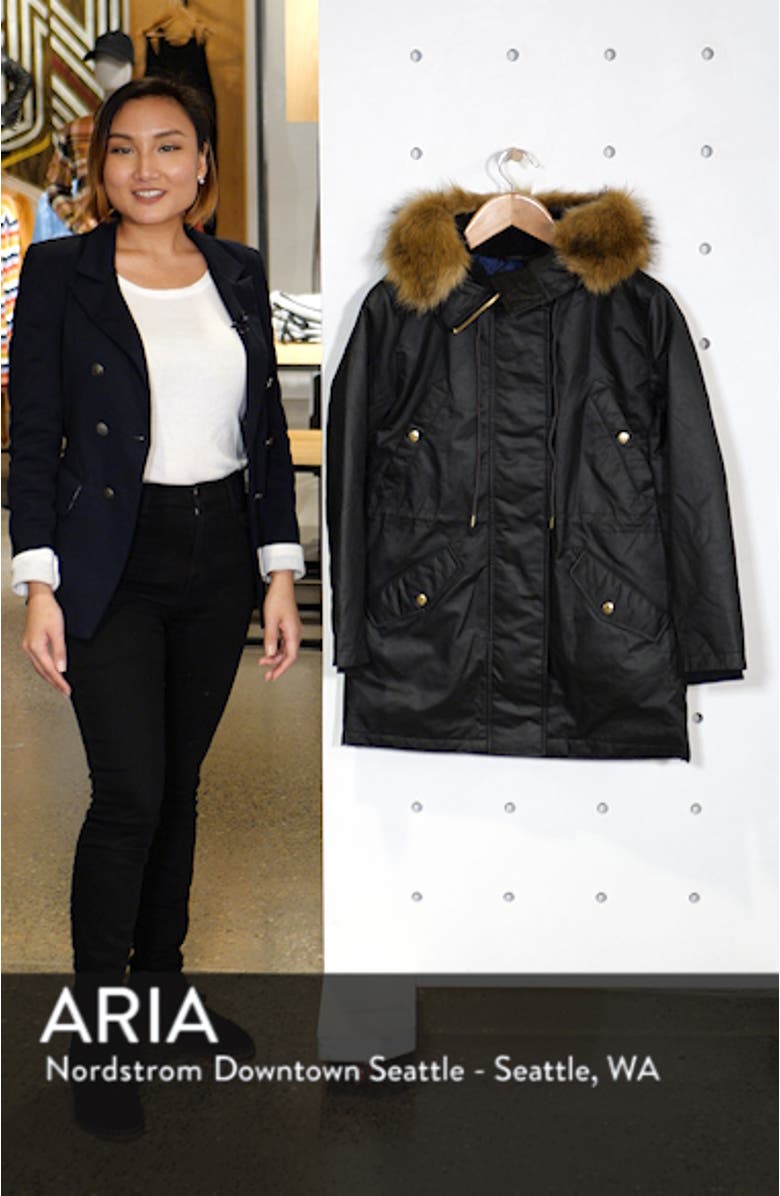 Perfect Winter Parka with Faux Fur Trim, sales video thumbnail