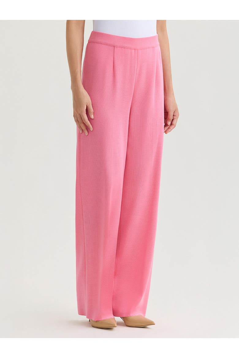 Nancy Wide Leg Mylana Knit Pant, Alternate, color, Pink
