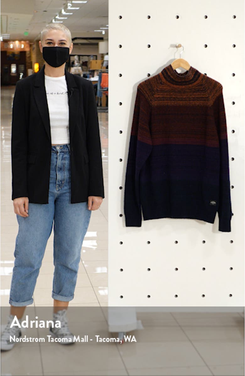 Gradient Mock Neck Sweater, sales video thumbnail