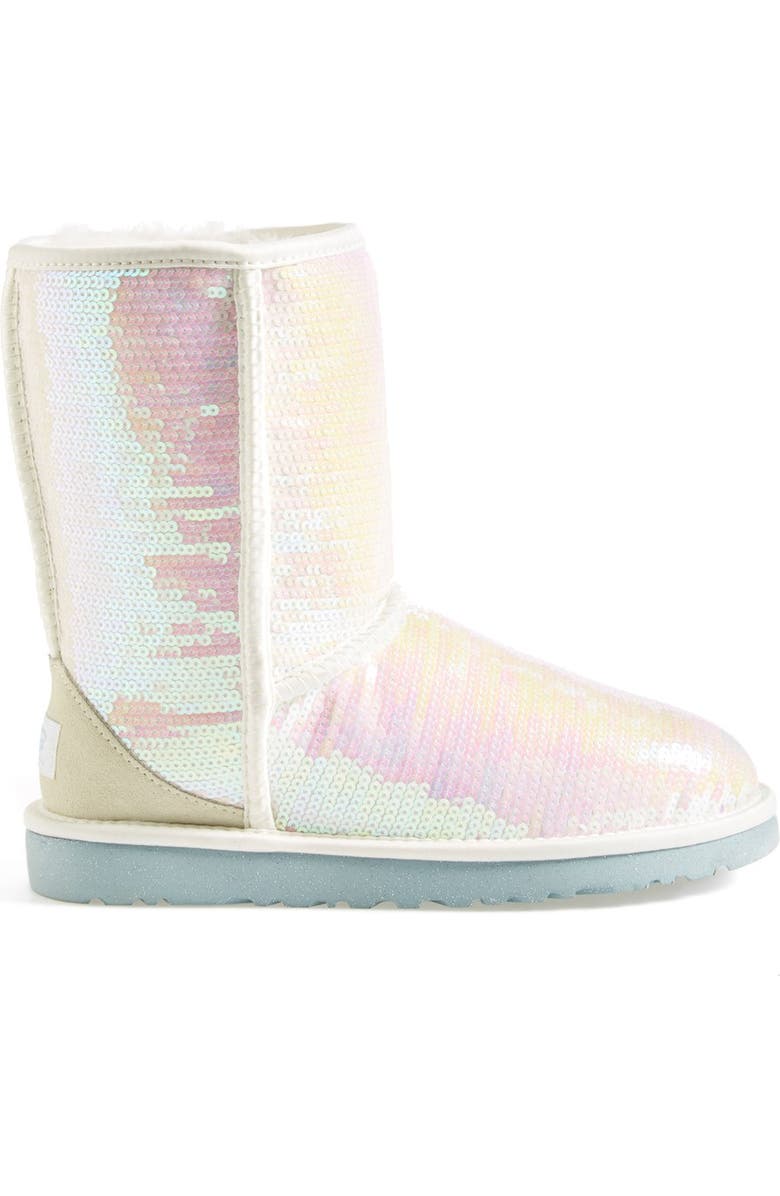 UGG<sup>®</sup> Australia 'Classic Short Sparkles - I Do' Boot, Alternate, color,
