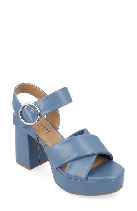 Akeely Block Heel Platform Sandal (Women)