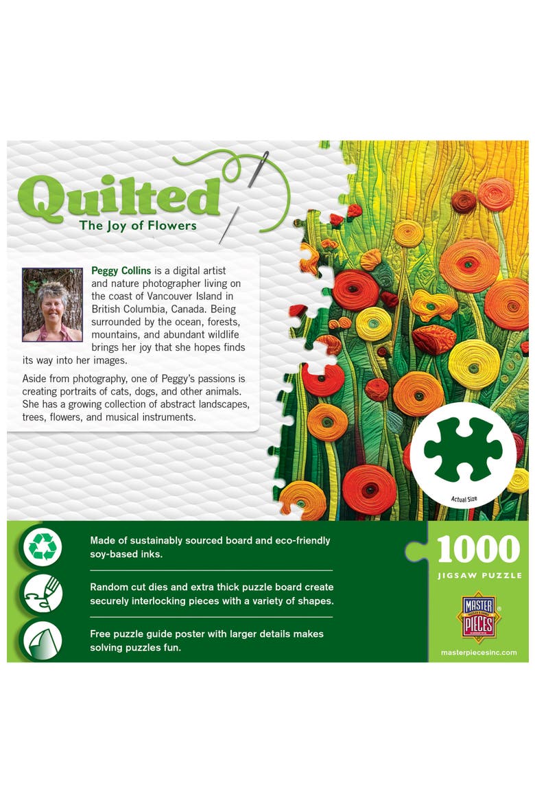The Joy of Flowers 1000 Piece Puzzle, Alternate, color, Multicolor