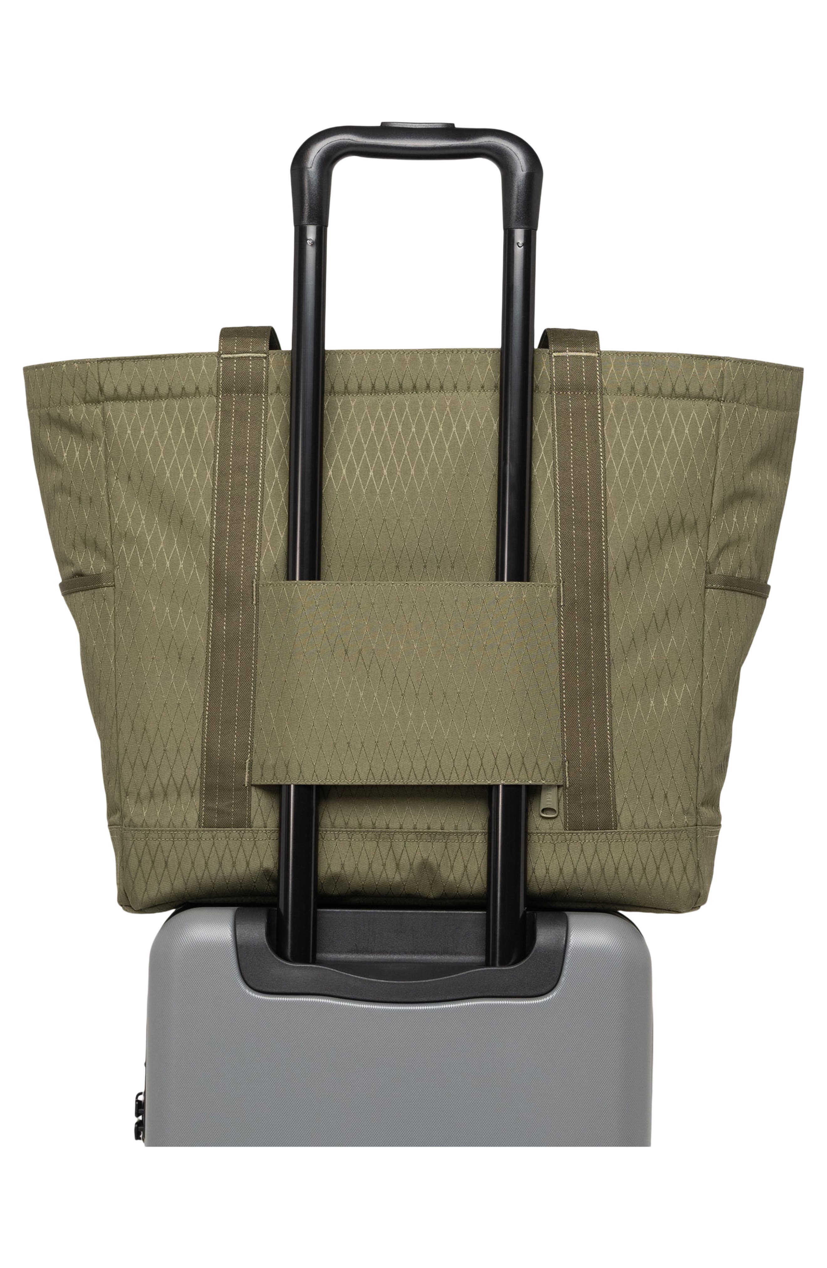 Herschel Supply Co. Heritage Tote, Alternate, color, Ivy Green Diamond