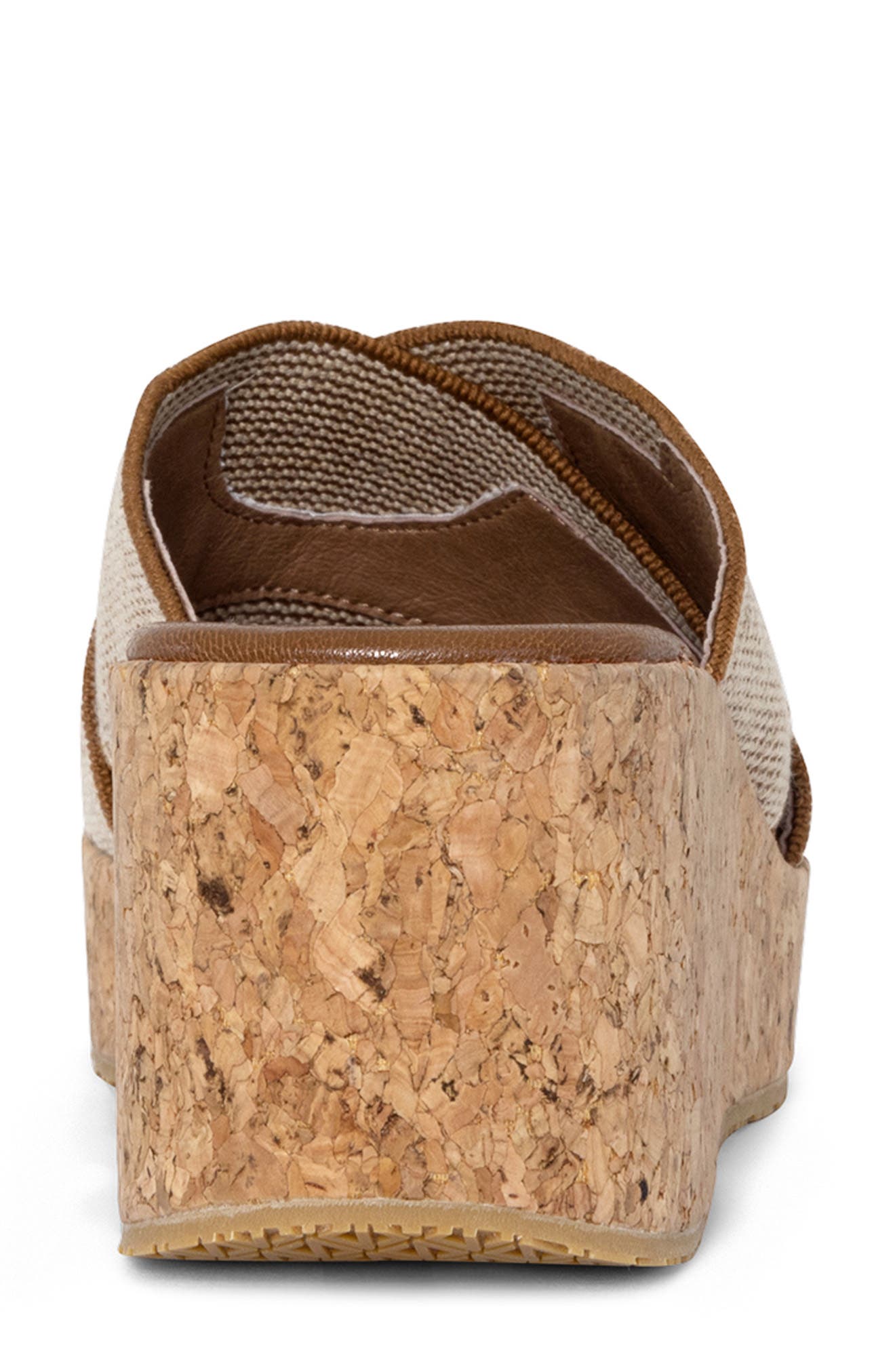 Platform Wedge Sandal, Alternate, color, SADDLE