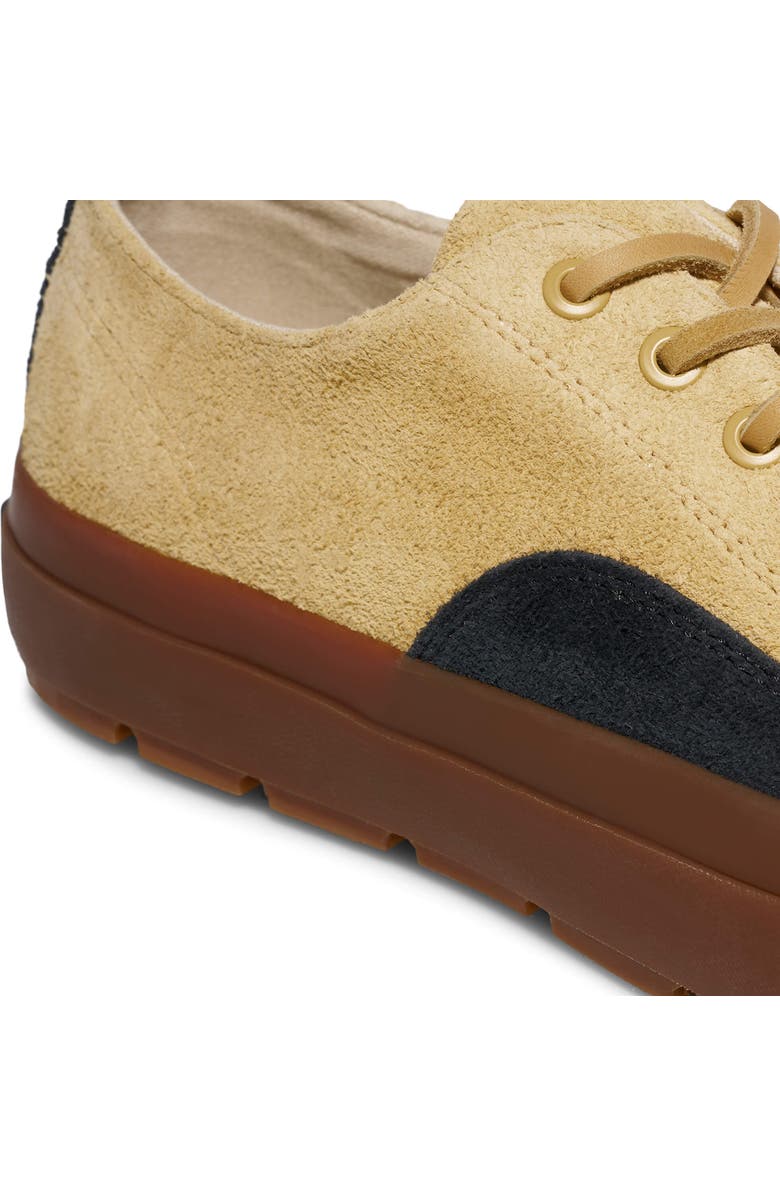 P.F. Flyers Grounder Field-Spec Low Top Suede Sneaker, Alternate, color, Wheat-Gum