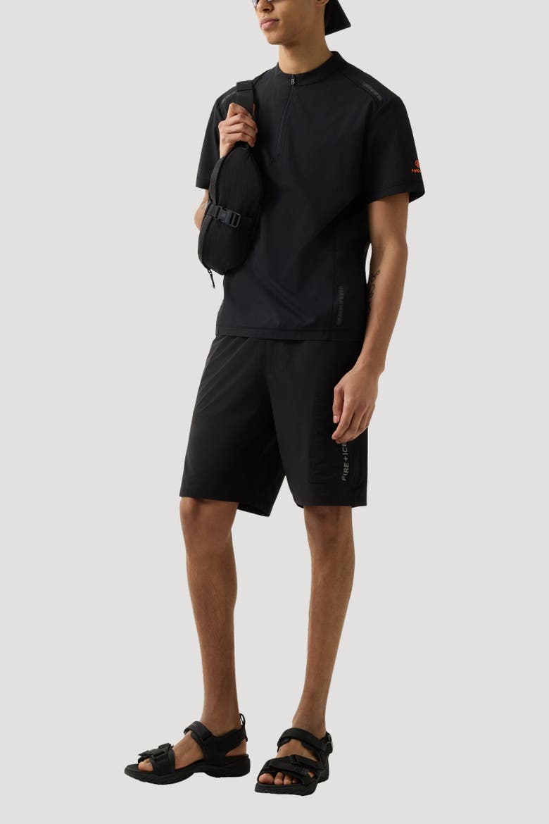 Aouli Performance Shirt, Alternate, color, Black