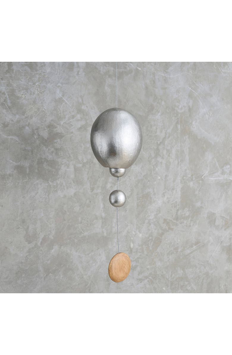 The Collective Nickel Hanging Bell Ovoid, Main, color, Nickel