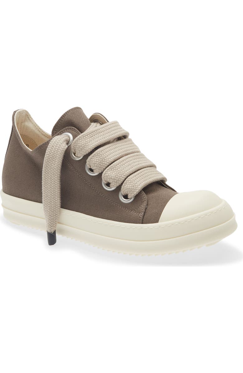 Rick Owens DRKSHDW Jumbo Lace Low Top Sneaker, Main, color,
