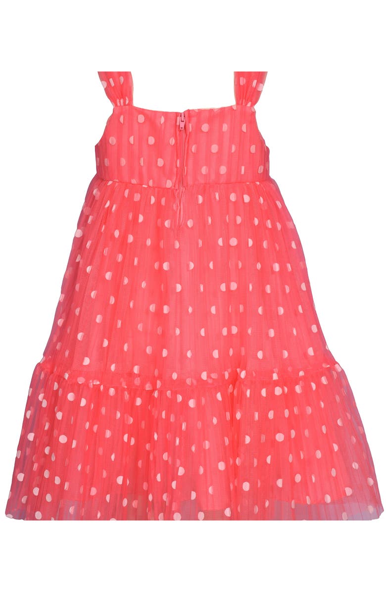 Iris & Ivy Kids' Polka Dot Tulle Tiered Dress, Alternate, color,