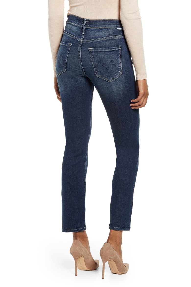 The Dazzler High Waist Ankle Straight Leg Jeans, Alternate, color, ON THE EDGE