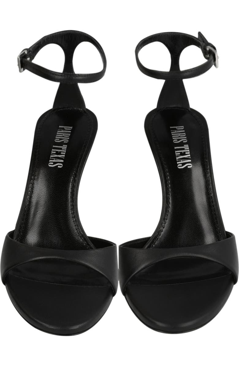 Paris Texas Lidia Ankle Strap Sandal, Alternate, color, Black