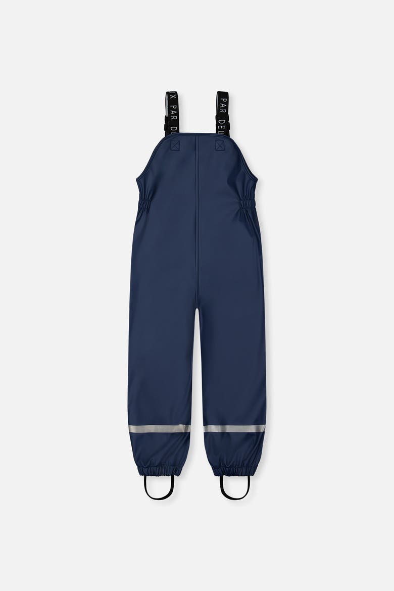 Waterproof Adjustable Suspender Rain Overalls, Main, color, Dark Blue