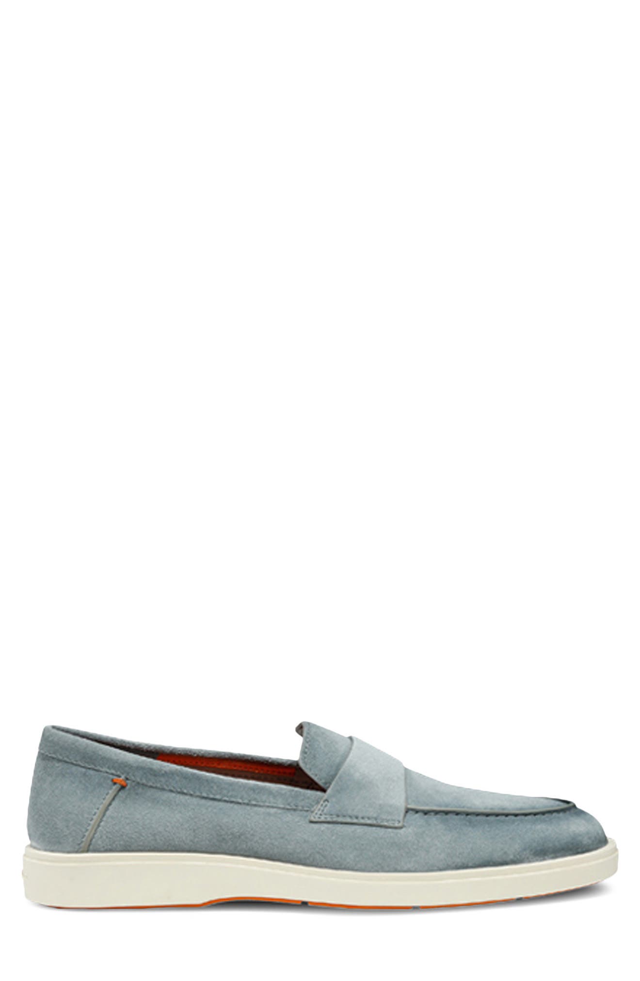 Santoni Revolve Loafer, Alternate, color, Grey