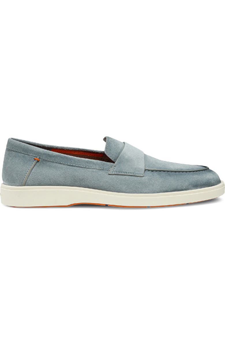 Santoni Revolve Loafer, Alternate, color, Grey