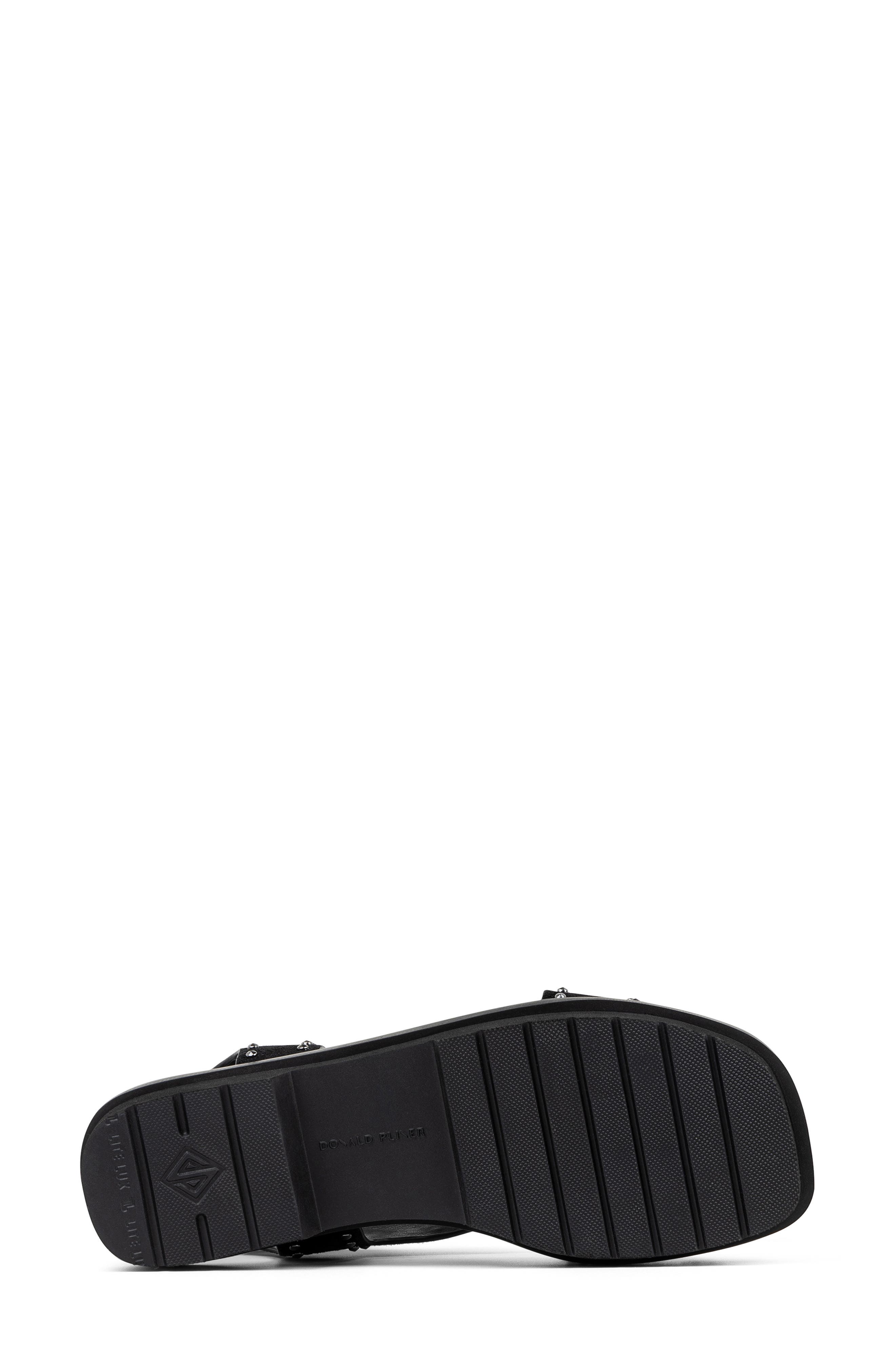 Donald Pliner Thalita Toe Loop Sandal, Alternate, color, Black