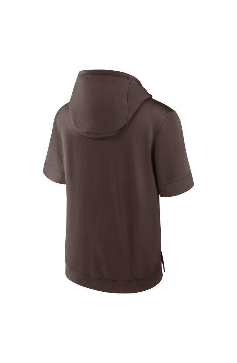Nike Men's Nike Brown San Diego Padres Tri Code Lockup Short Sleeve Pullover Hoodie, Alternate, color, Brown