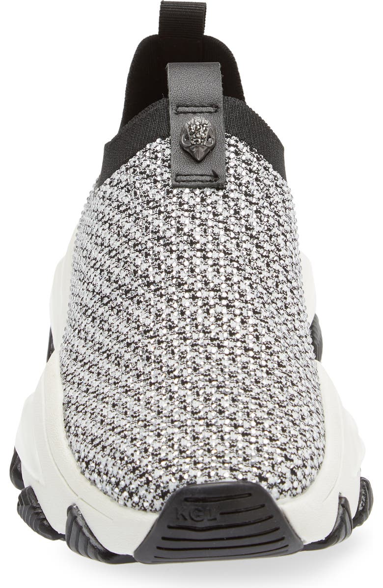 Kurt Geiger London Lettie Crystal Knit Sneaker, Alternate, color,