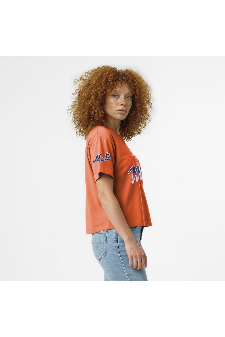 Women's Champion Orange New York Mets All-Star T-Shirt, Alternate, color, Orange