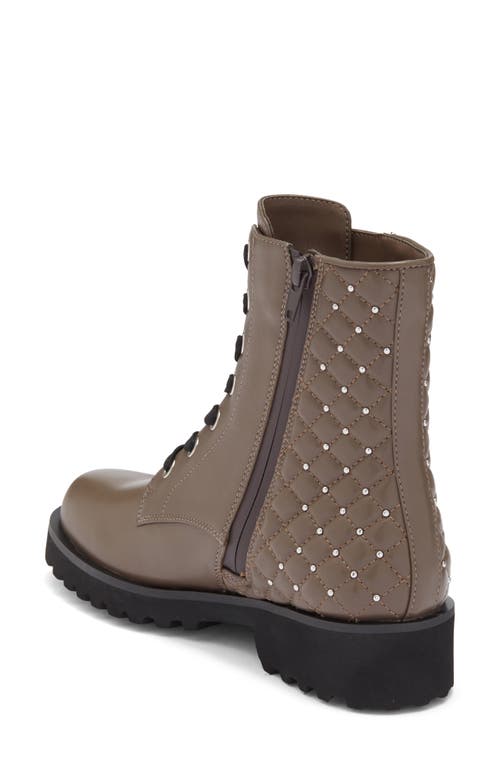 Vaneli Zilka Combat Boot In Brown
