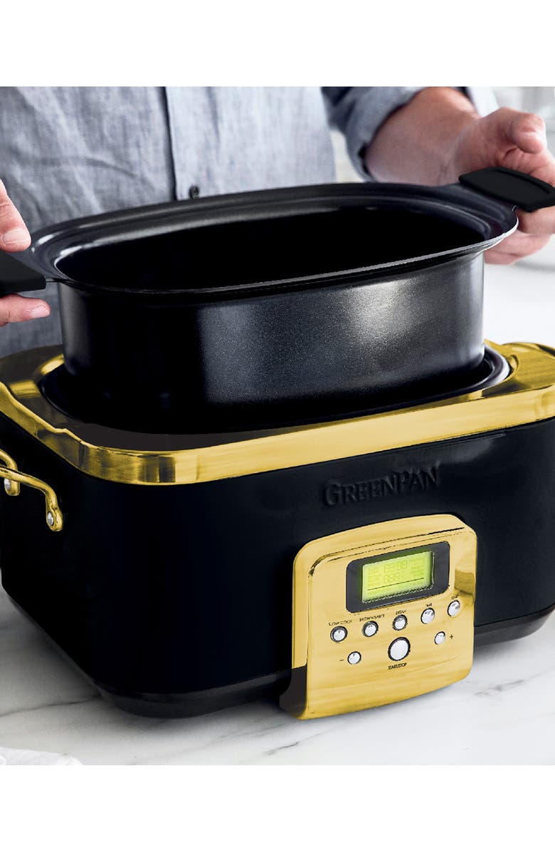GreenPan Elite Reserve 6-Quart Slow Cooker, Alternate, color,