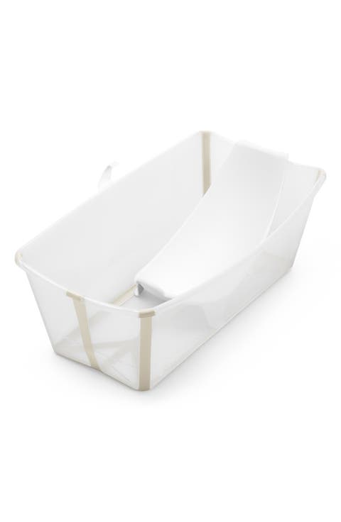 Flexi Bath® Foldable Baby Bath Tub with Temperature Plug & Infant Insert