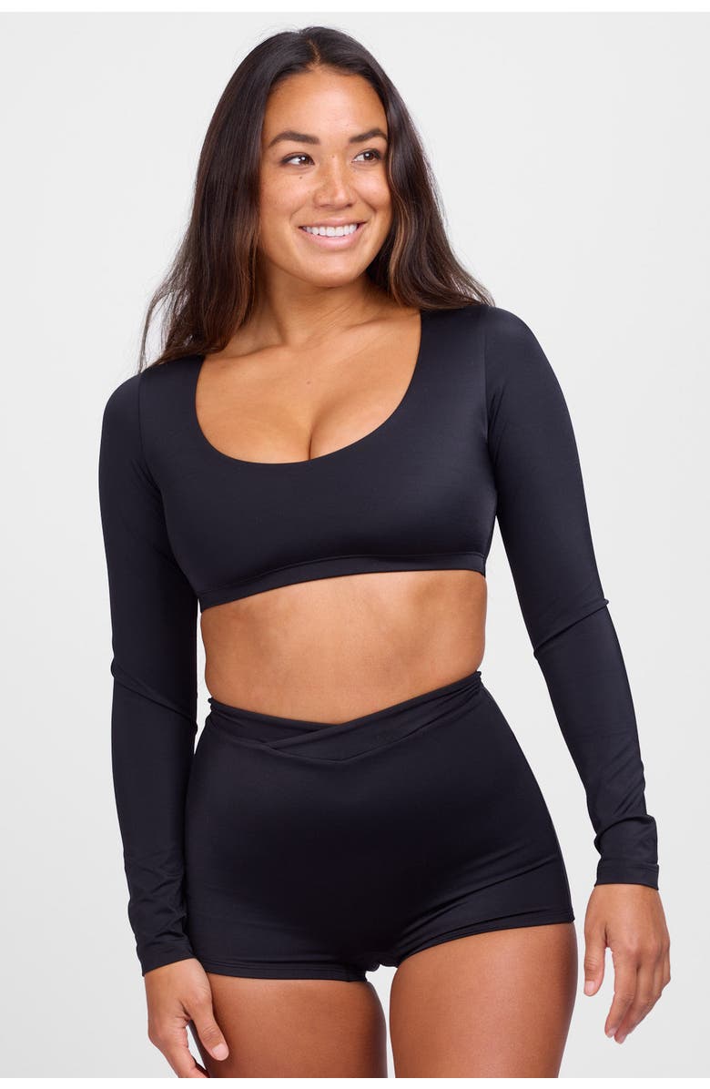 JOLYN Avalon Long Sleeve Crop Rashie, Main, color, 
