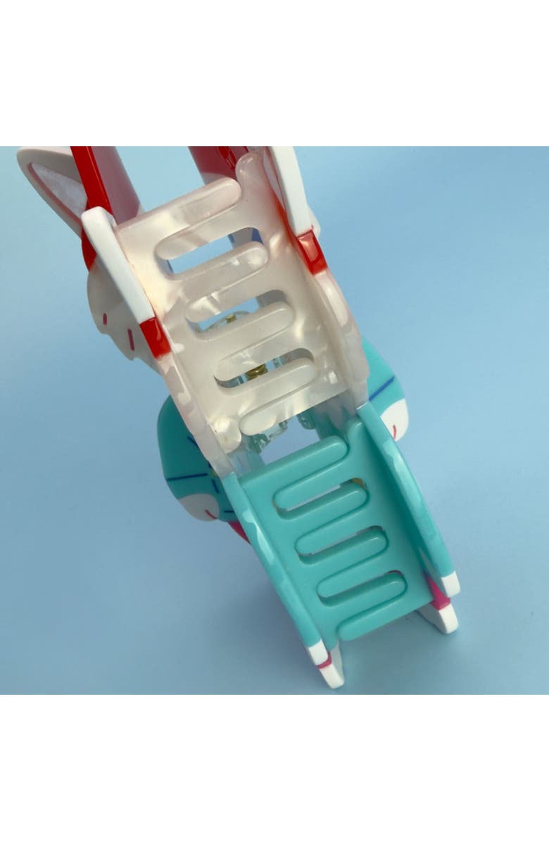 Centinelle Cat Garden Gnome Hair Claw, Alternate, color, Red