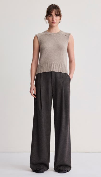 Pleated Trouser